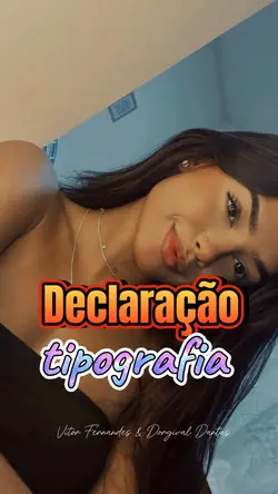 Declaração 