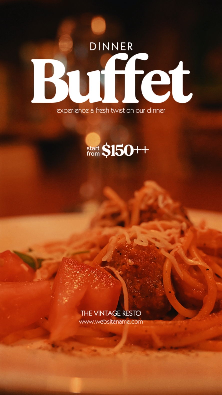 JANTAR - ANÚNCIOS DE BUFFET
