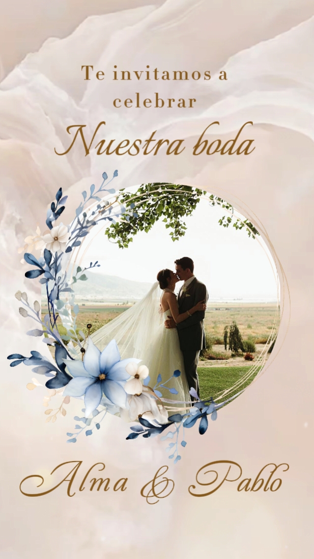 Convite. Boda