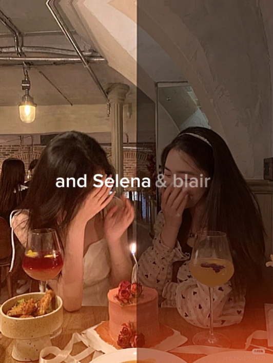 Selena and blair