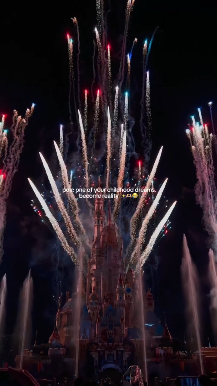 Disney fireworks