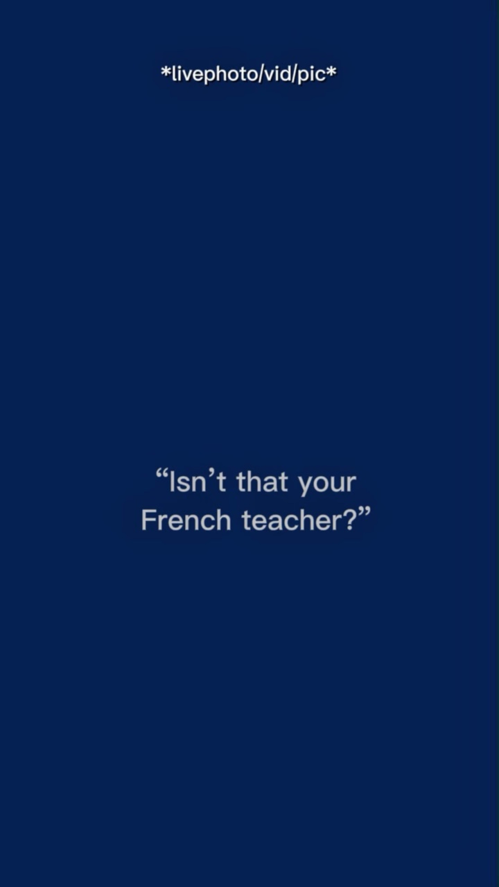 Isn’tthaturfrench