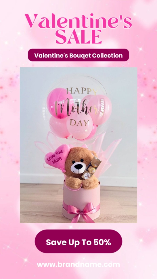Bouqet zum Valentinstag
