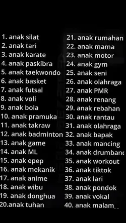 anak ml nich 