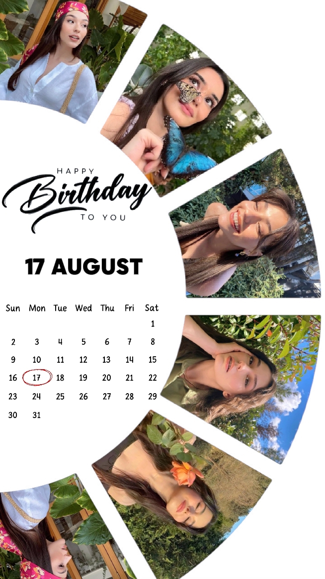 Feliz cumpleaños 17 de agosto