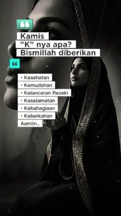 Kamis penuh berkah 