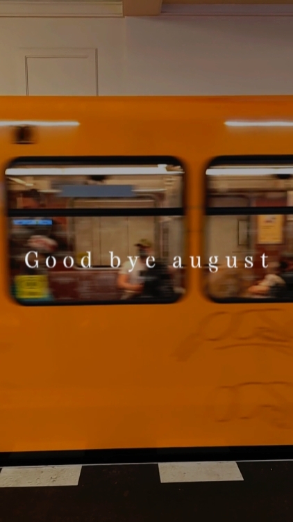 Adiós agosto