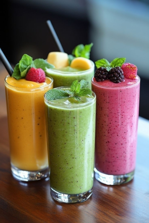 healthy fruit juice