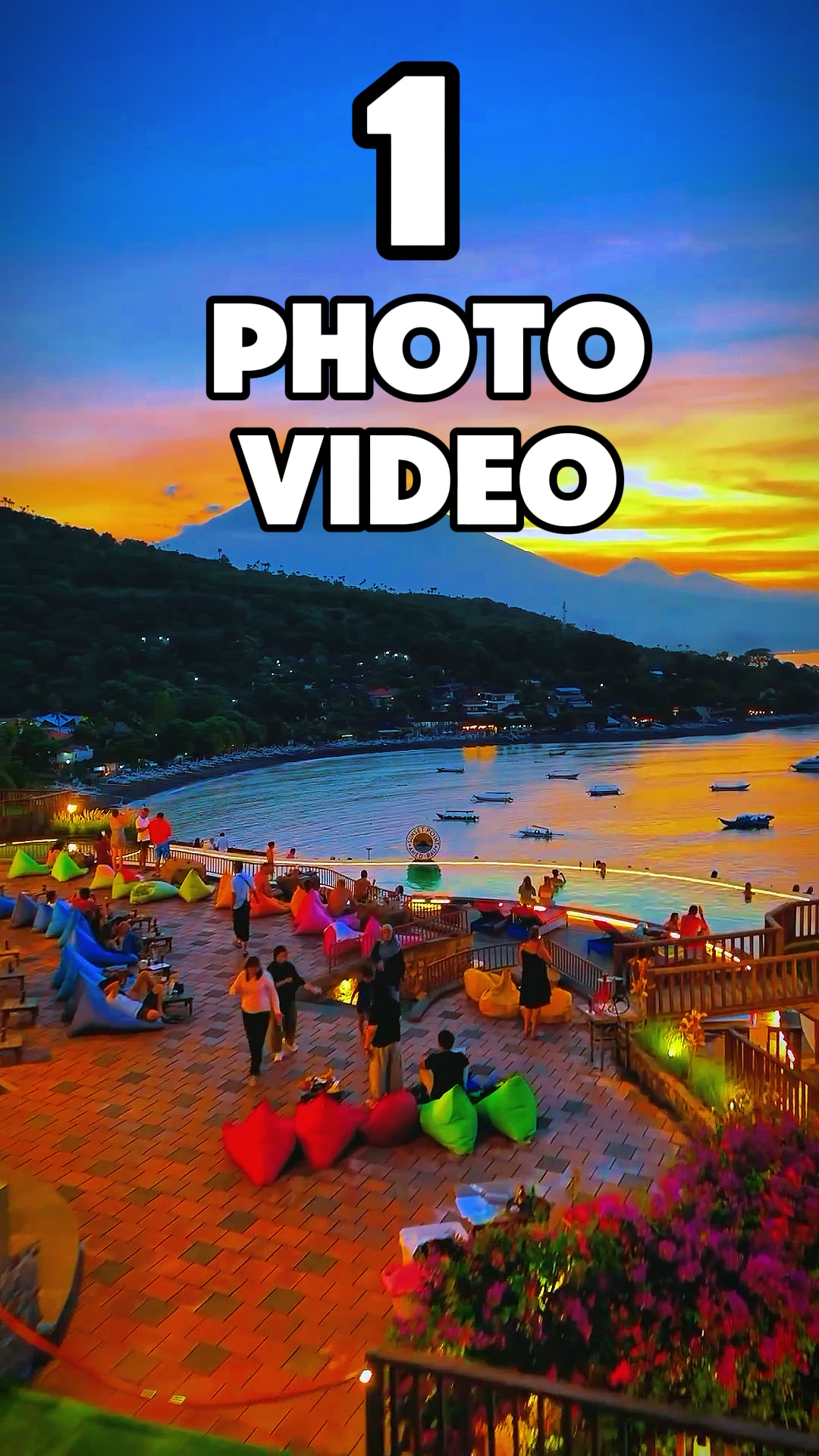 1 foto atau video 