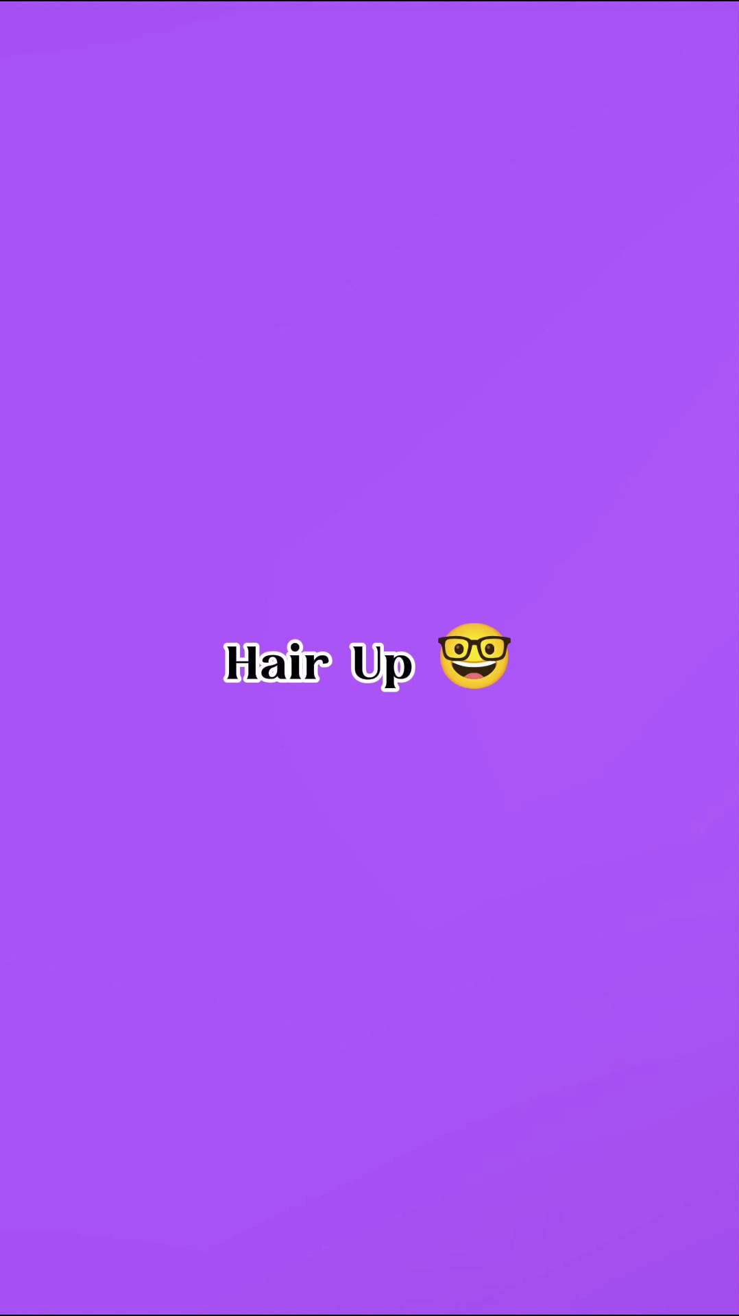 hair up