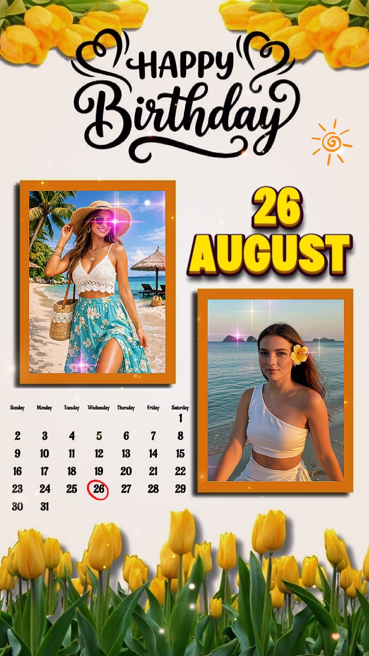 HBD 26 August 2026