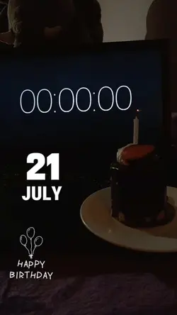 Birthday 21 July 