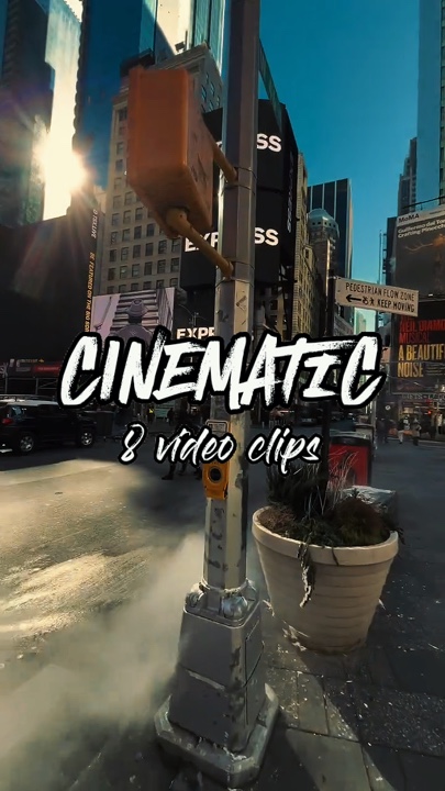 8 clipes cinematográficos