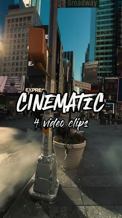 cinematic 4 clips 