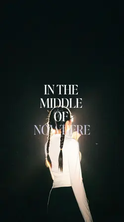 in the middle