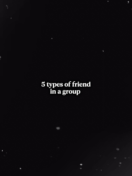 5types of friends 