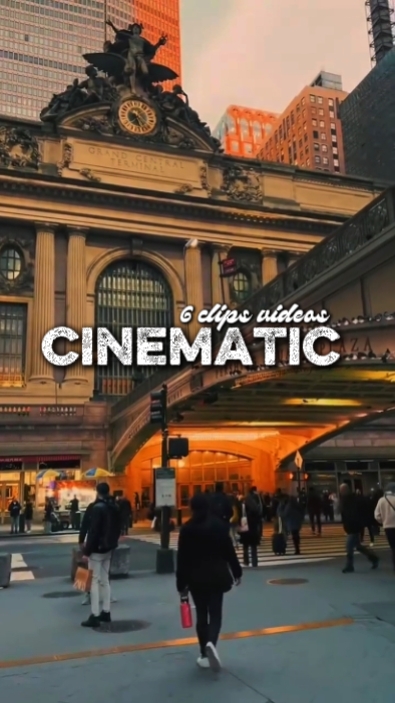 6 vidéos cinématiques 