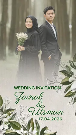 Wedding invitation