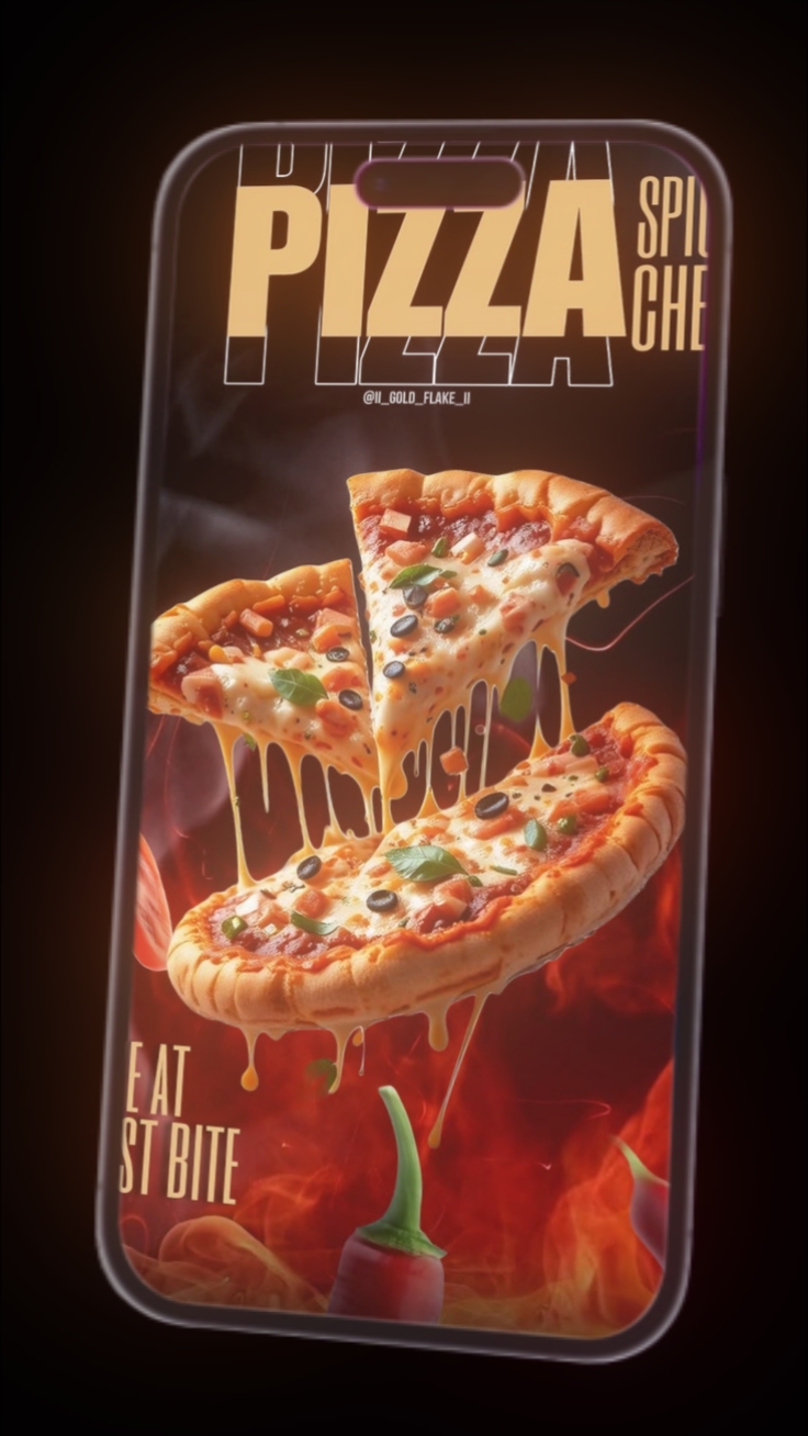 Comida para pizza 