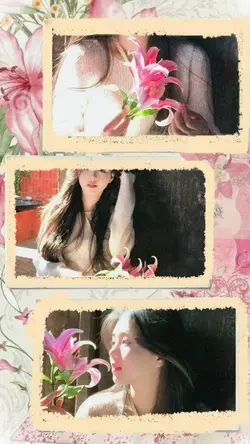 3 ảnh ghép hoa ly 
