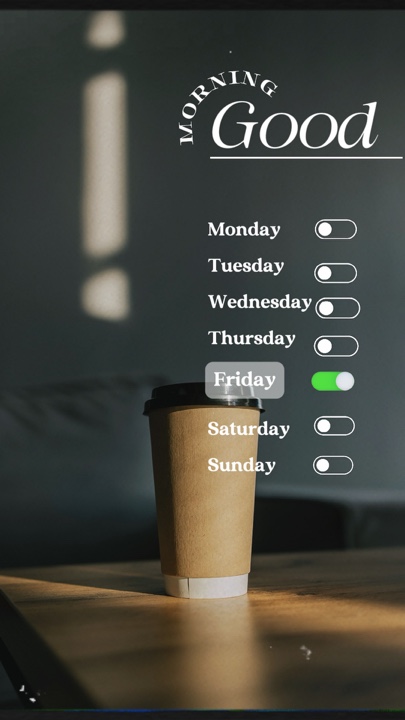 Bom dia sexta-feira