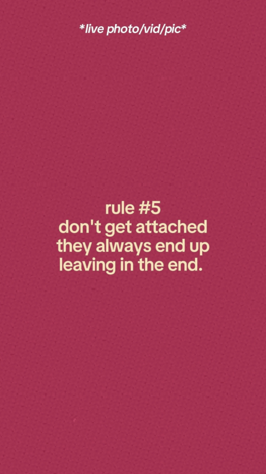 Rule Number 5.