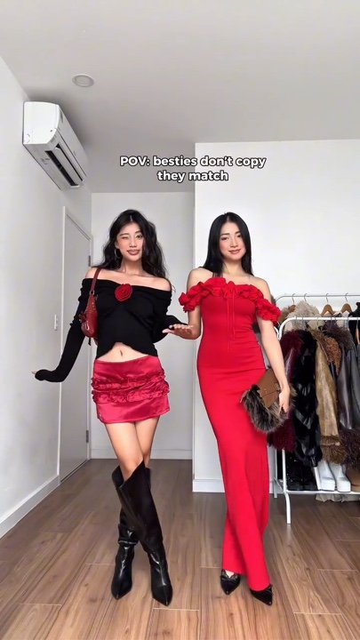 tenue avec bestie
