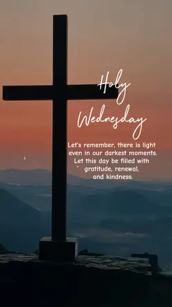 Holy Wednesday 
