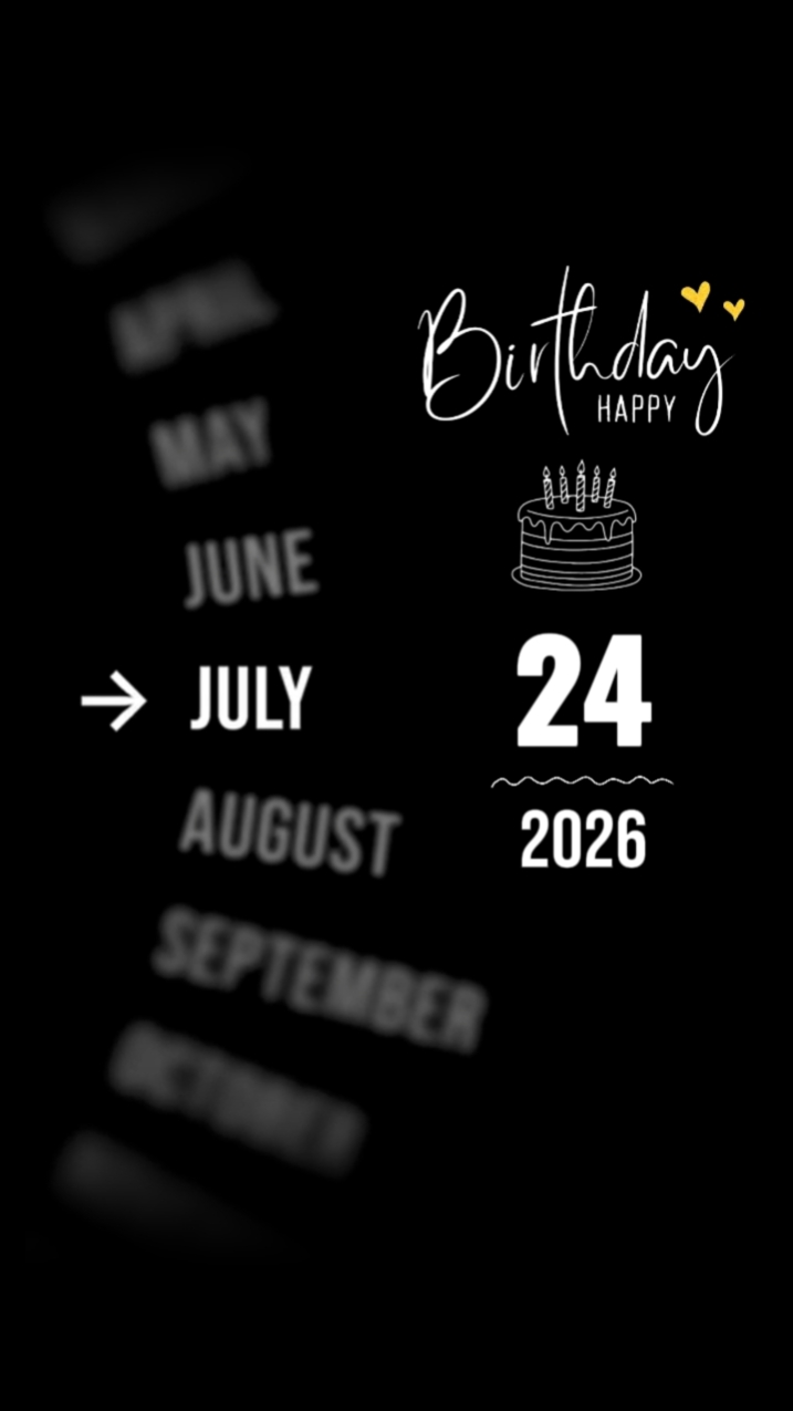 BDAY DAUGHTER 24 JUL