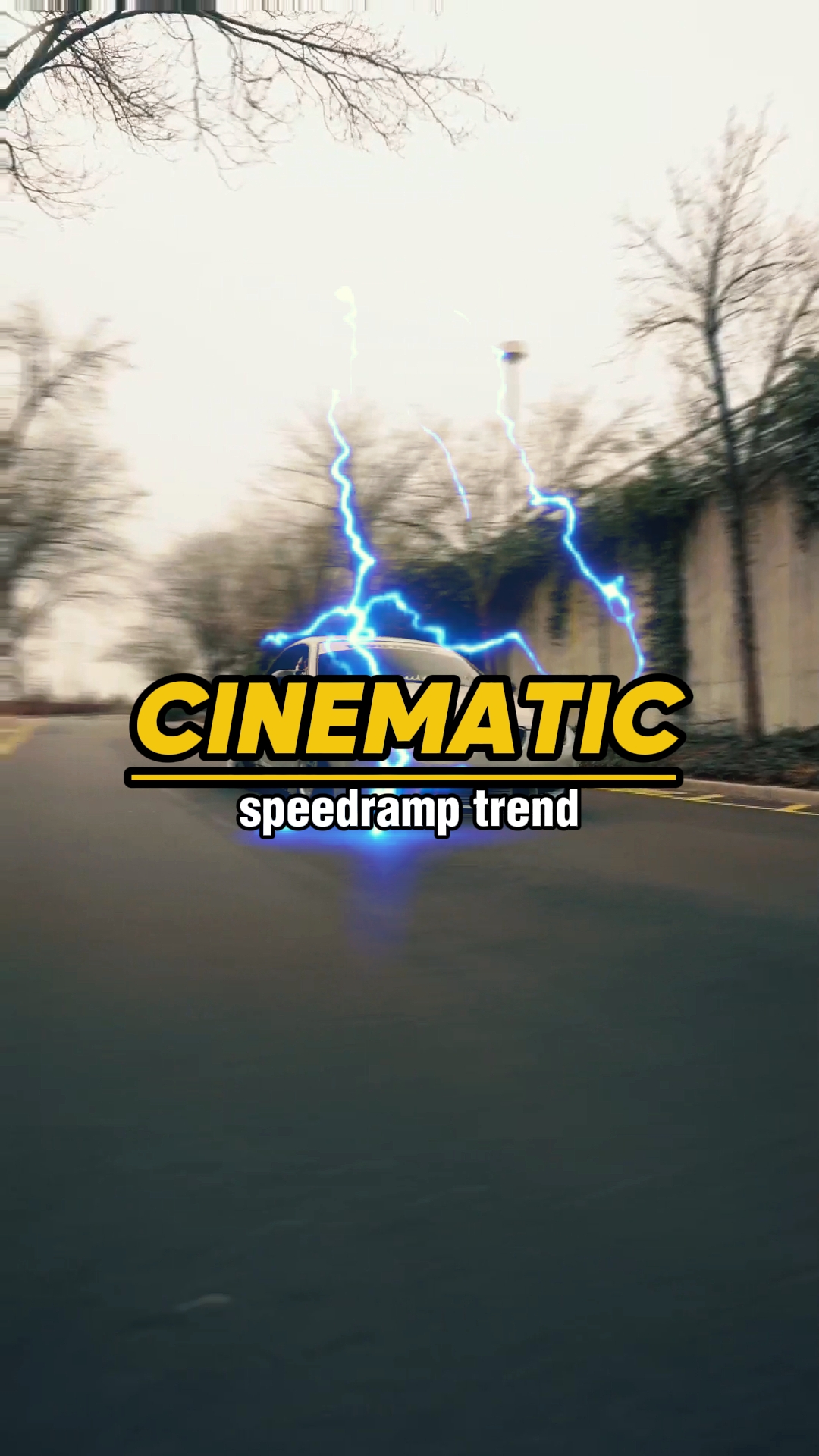 Rampa de velocidade cinematográfica