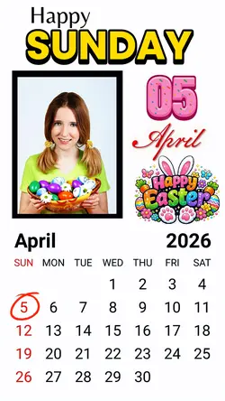 Sunday 5 April 2026