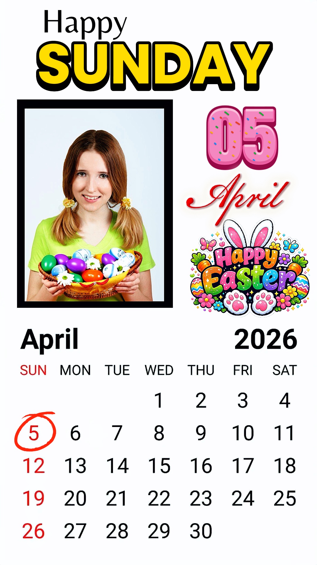 Domingo 5 de abril de 2026