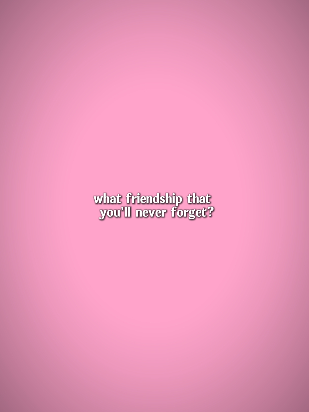 friendship 