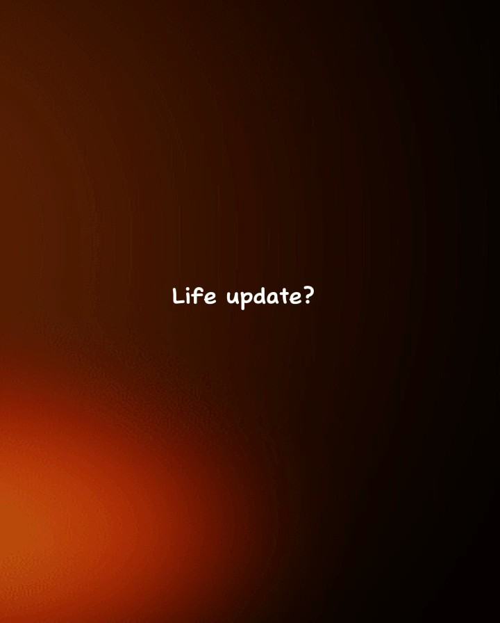 UPDATE NG BUHAY?