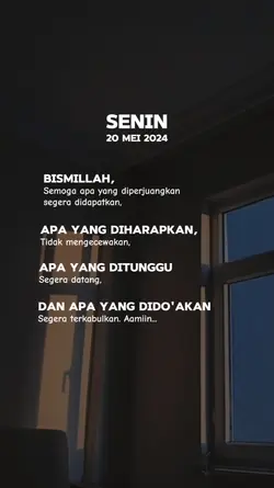 senin 20 mei