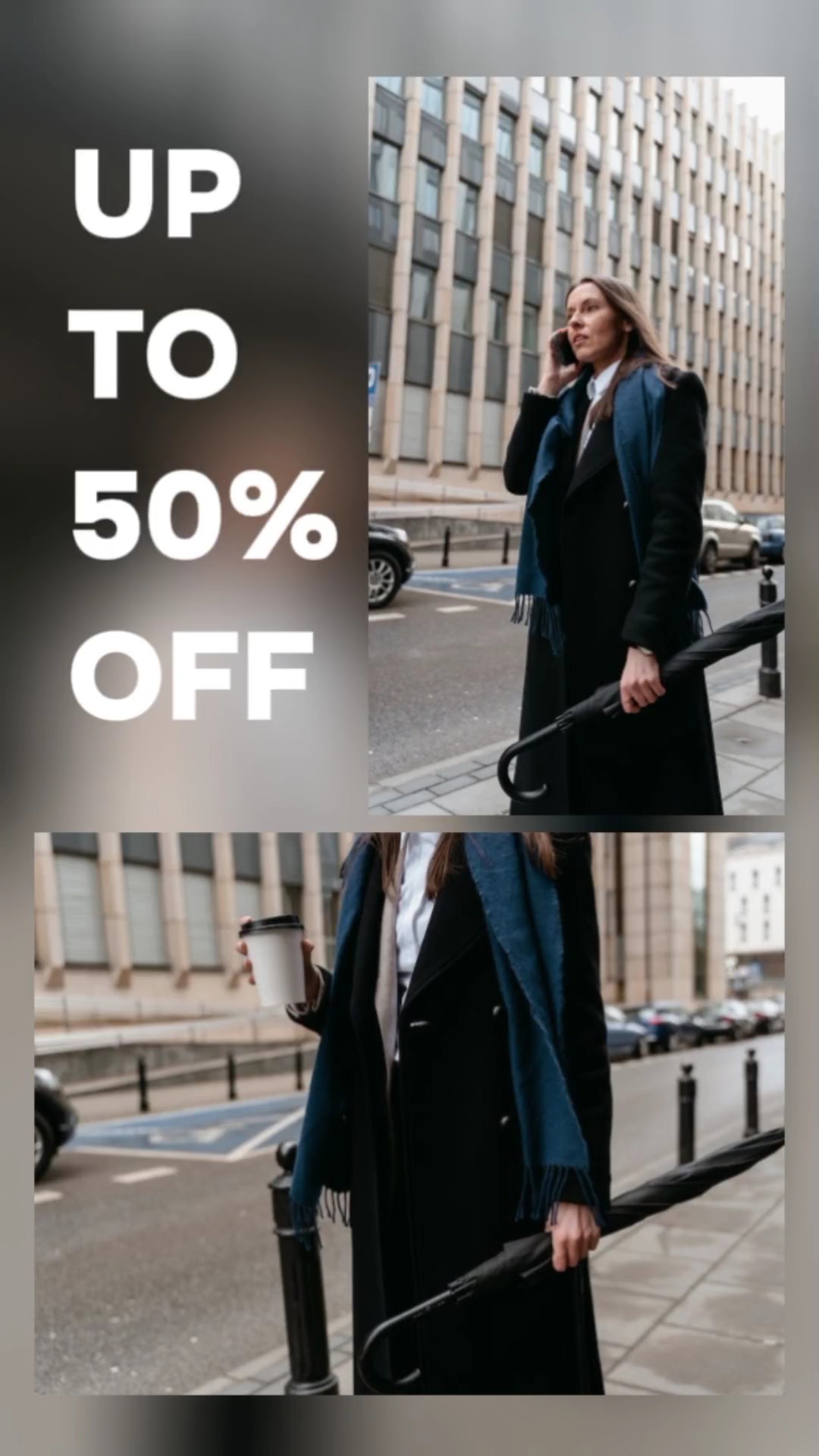 Publicidad De Productos De Chaquetas De Mujer En Estilo Tiktok