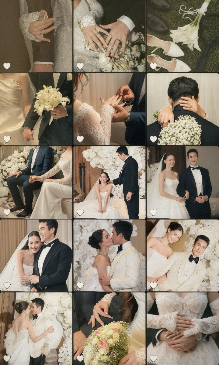 Tendência de casamento collag