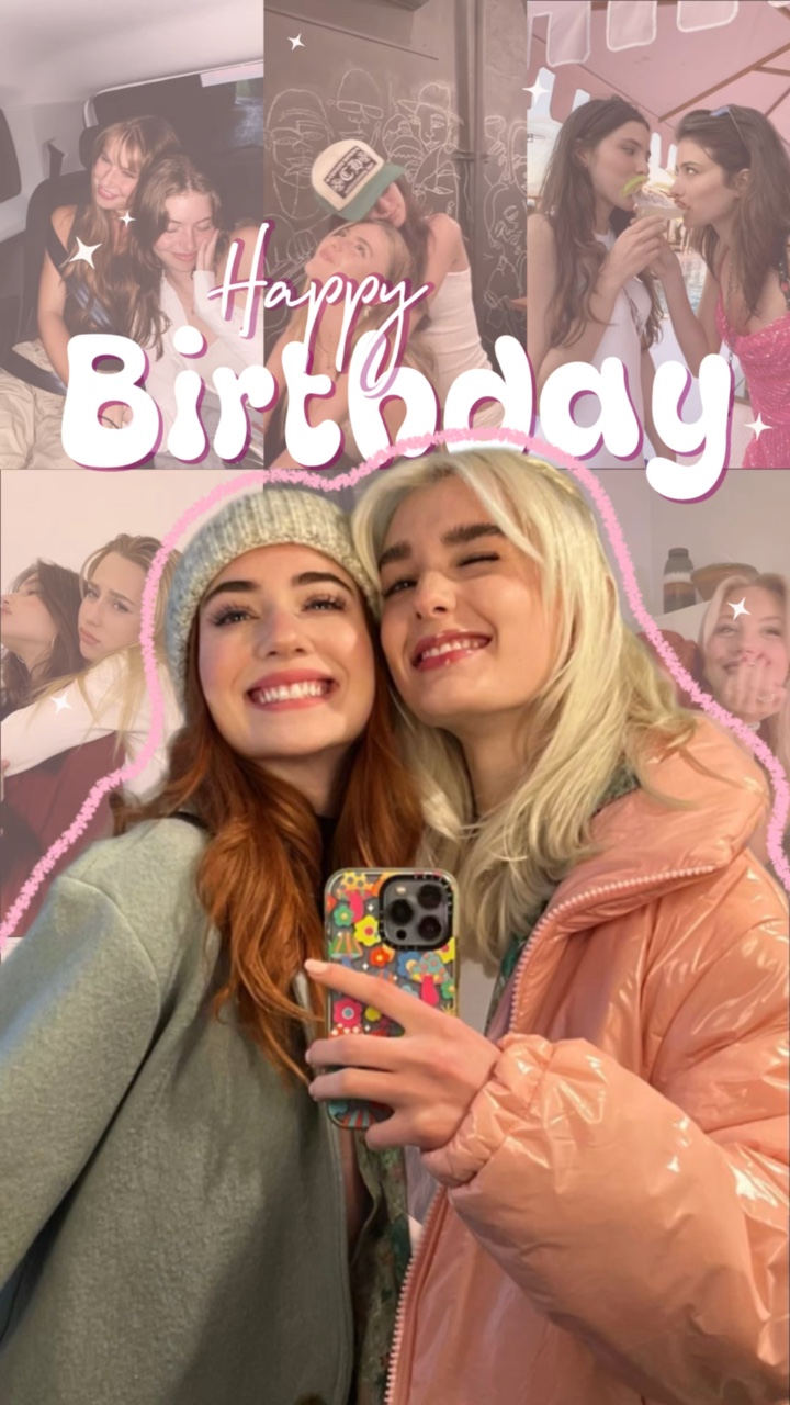 Geburtstag Collage