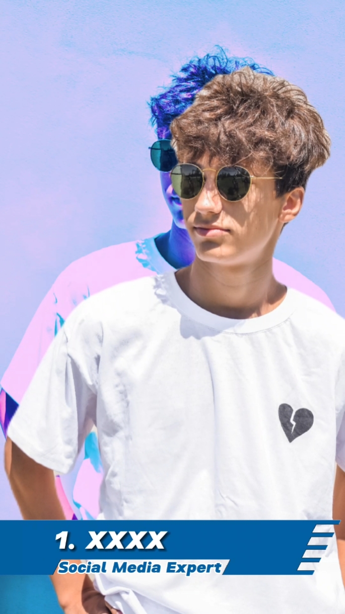 Cutout Ekip Üyeleri Kendini Tanıtma İş Şablonu Tiktok Stili