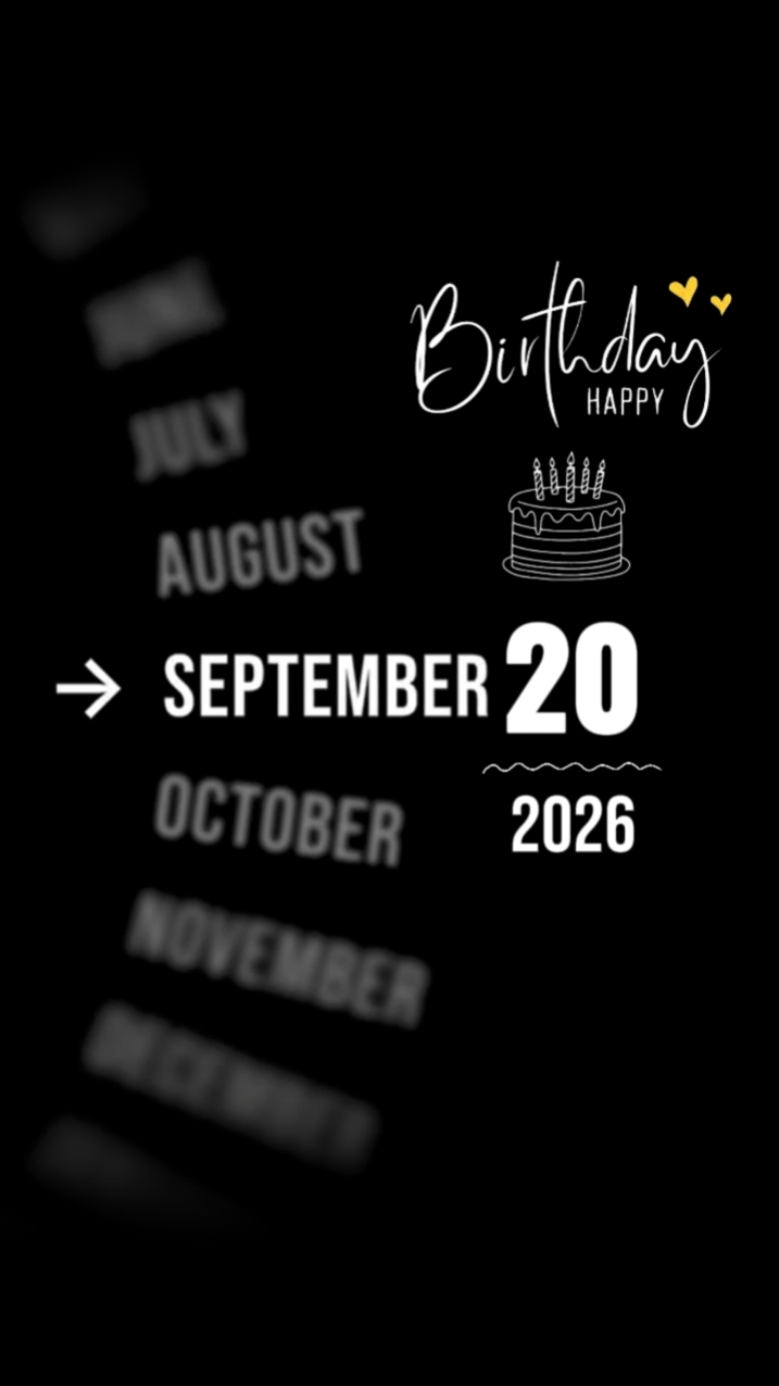 BDAY DAUGHTER 20 SEP