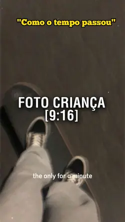 "O tempo passou"