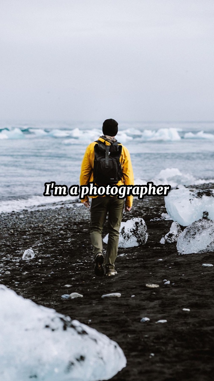 Soy fotógrafo 