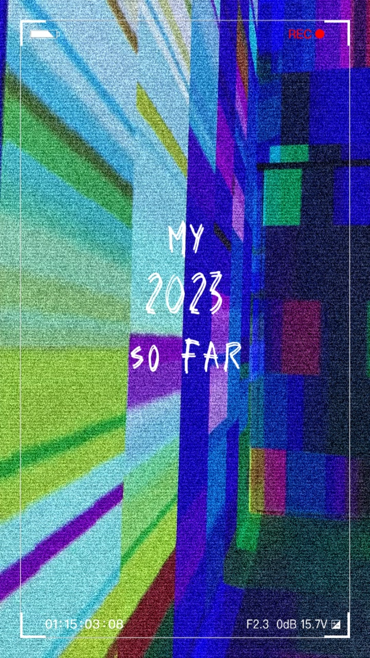 My 2023. 📆❤️🎥