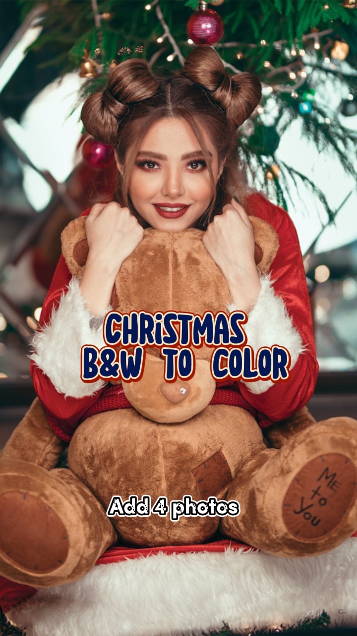 Color B & W navideño