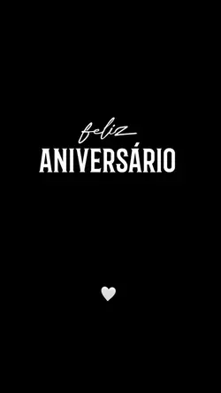 feliz aniversário 🎊