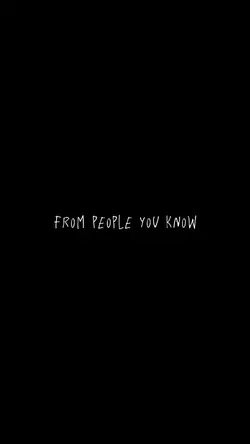 People come and go
