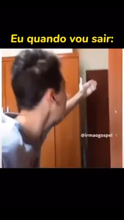 Quando vou sair 🤣