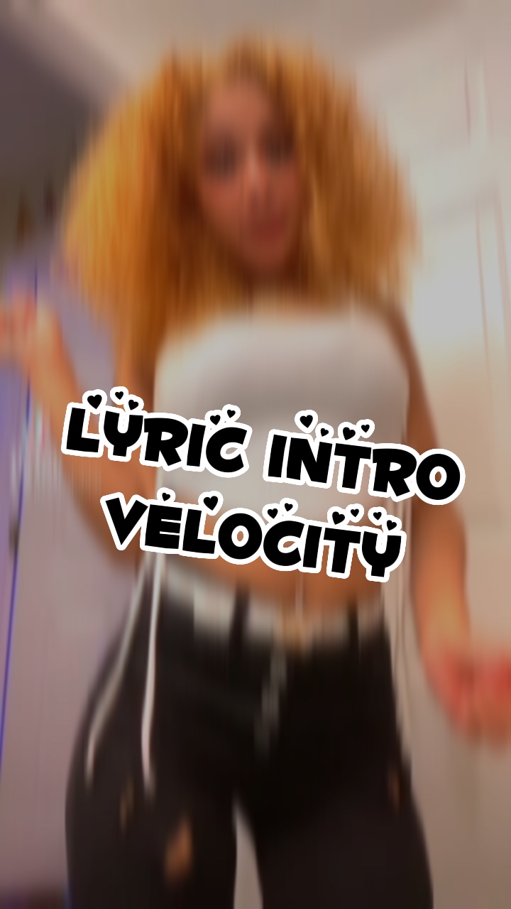 Introducción lírica / velocidad
