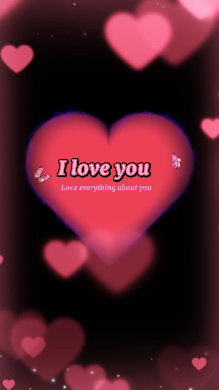 I love you