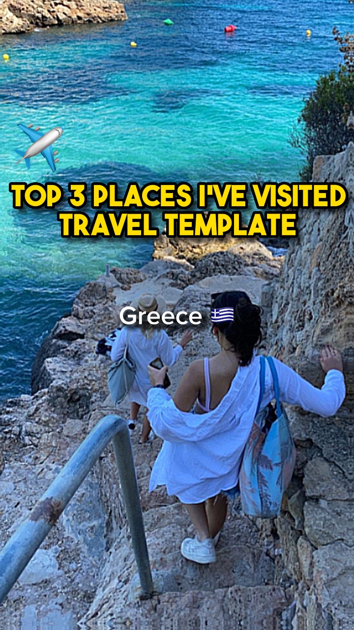 Top 3 places✈️
